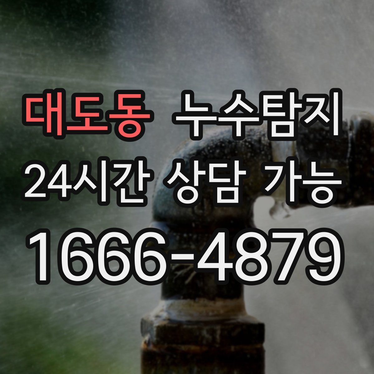 대도동 누수탐지