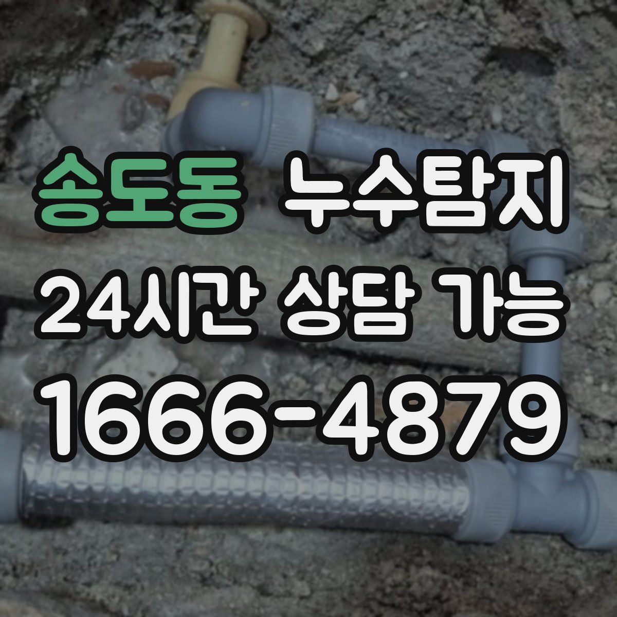 송도동 누수탐지
