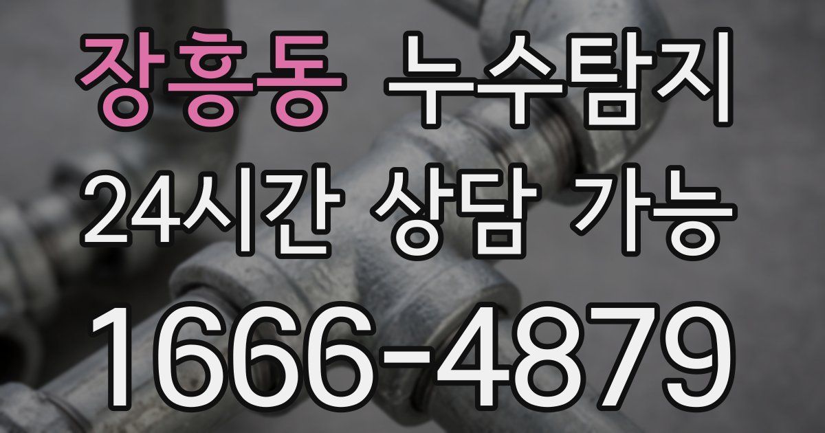 장흥동 누수