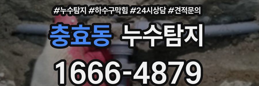 누수탐지