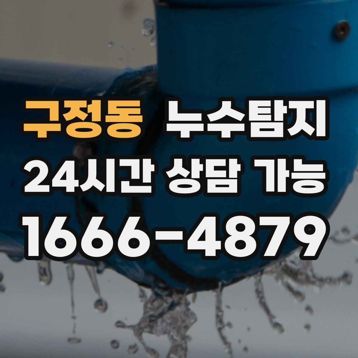 구정동 누수탐지 벽체 내부 소리로 찾은 단서