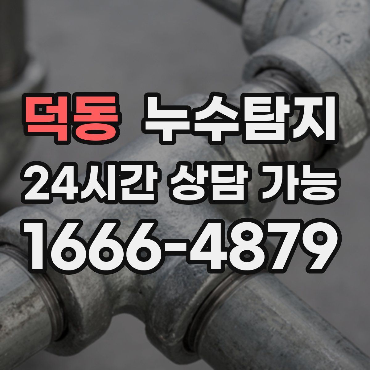 덕동 누수탐지
