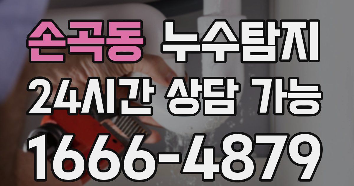 손곡동 누수