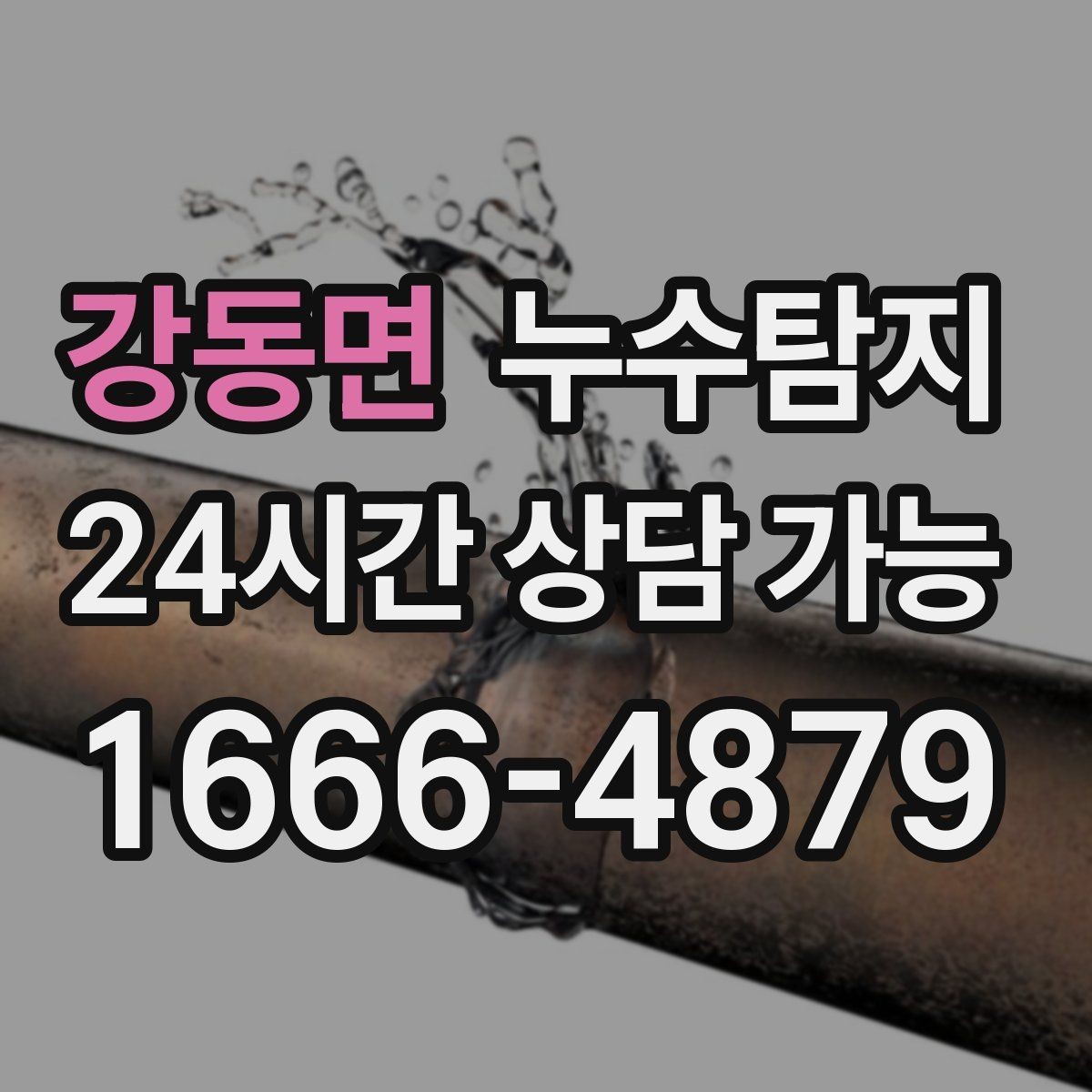강동면 누수탐지 눈에 안 보이는 누수 정확한 데이터로 해결하세요