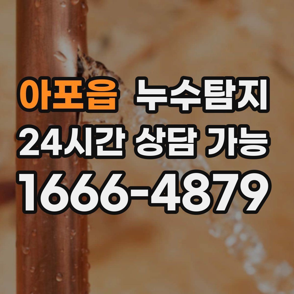 아포읍 누수탐지 수도요금 급증 원인 밝힌 사례