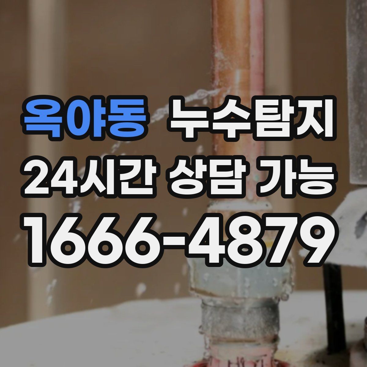 옥야동 누수탐지 최소 파괴로 원인 찾는 과정 공개