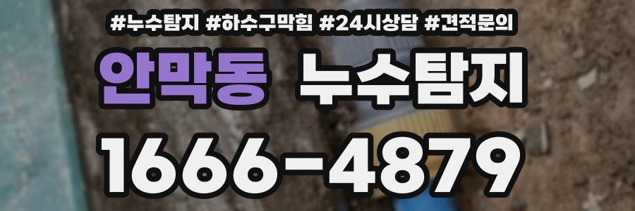 누수탐지