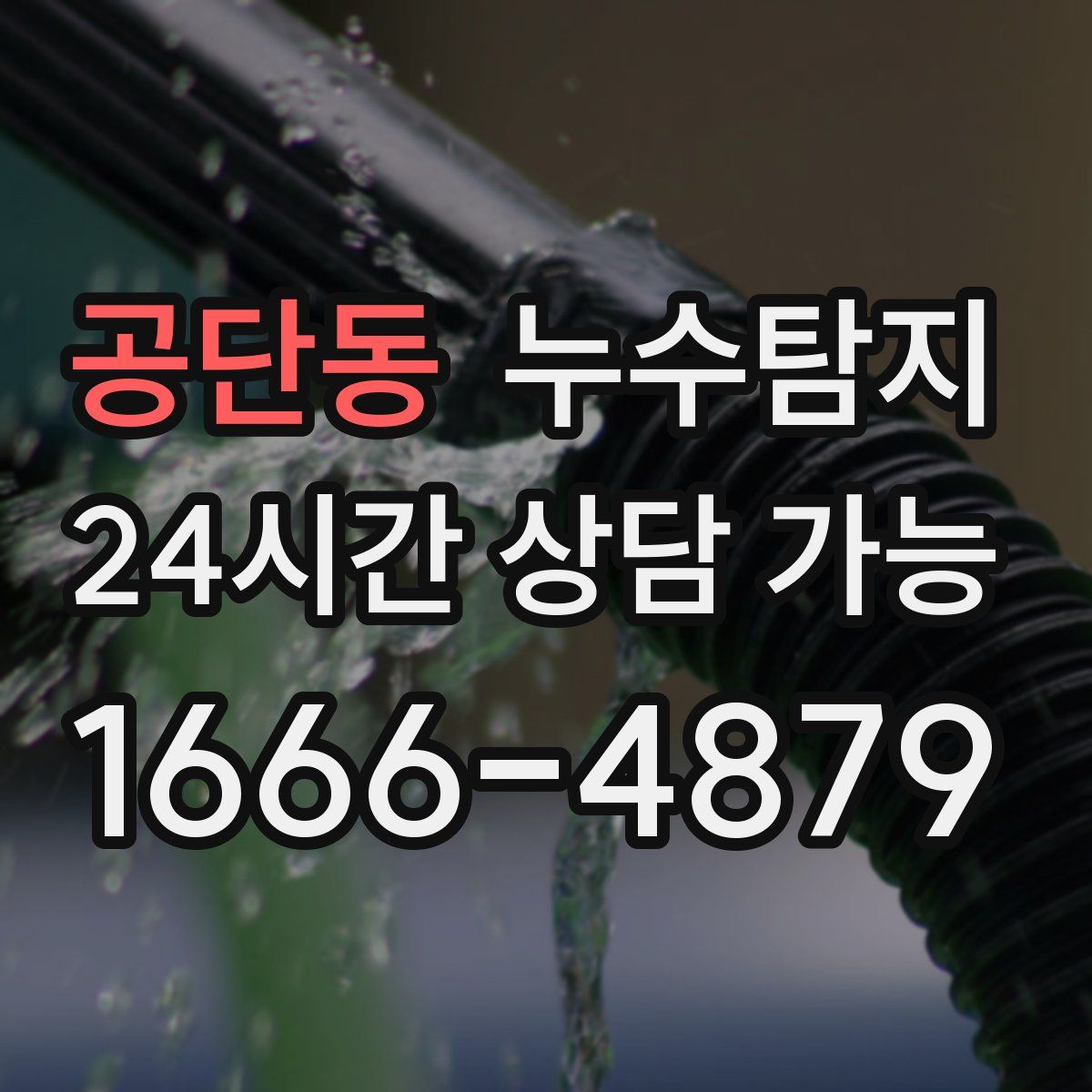 공단동 누수탐지