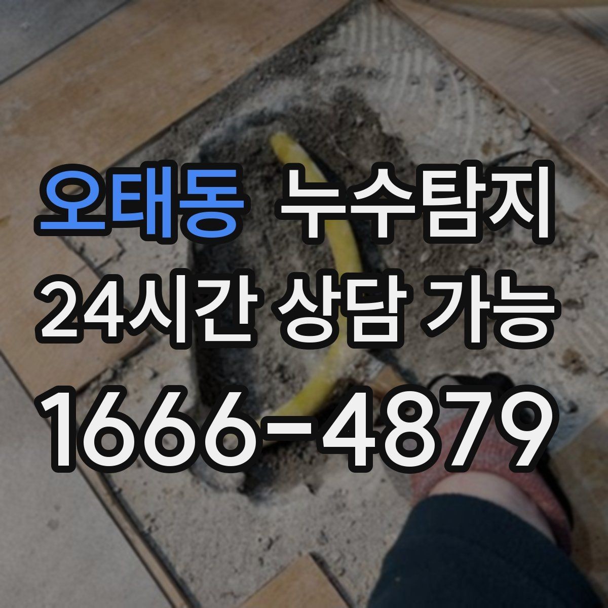 오태동 누수탐지 셀프 점검 후 전문가 호출 타이밍