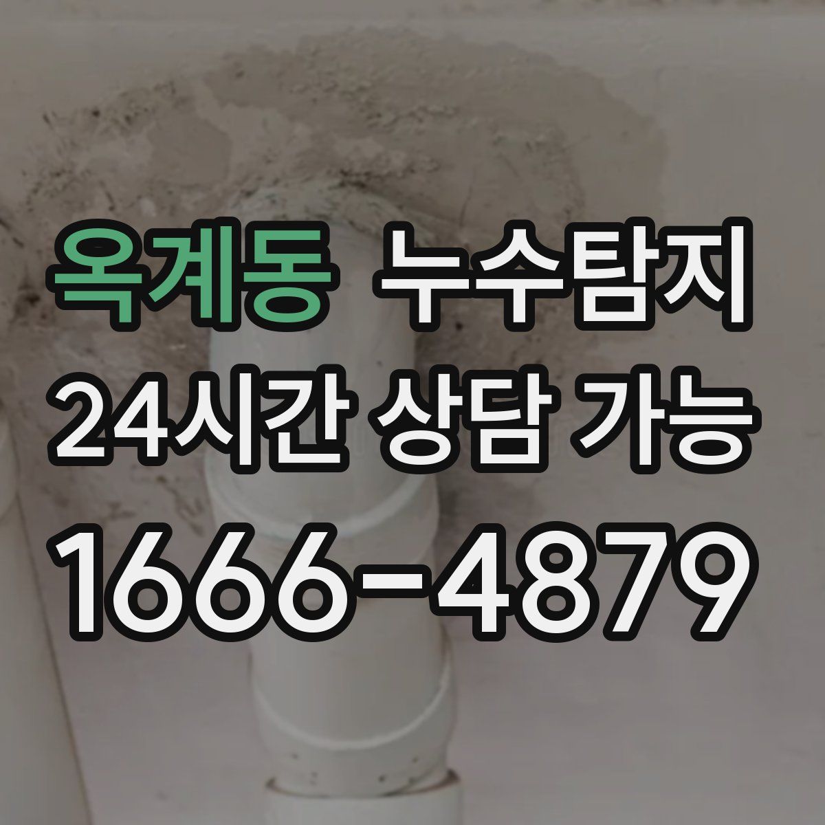 옥계동 누수탐지
