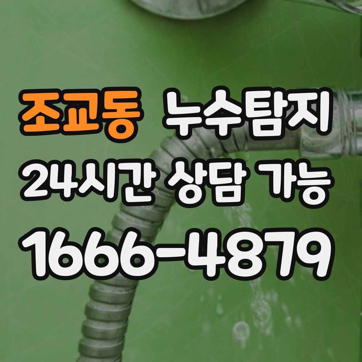 조교동 누수탐지 사진과 영상 데이터로 믿는 진단