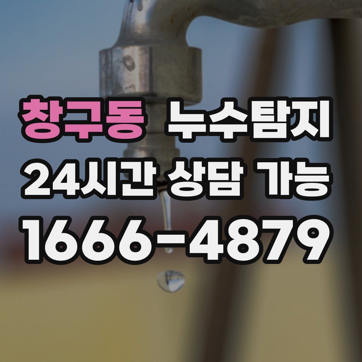창구동 누수탐지