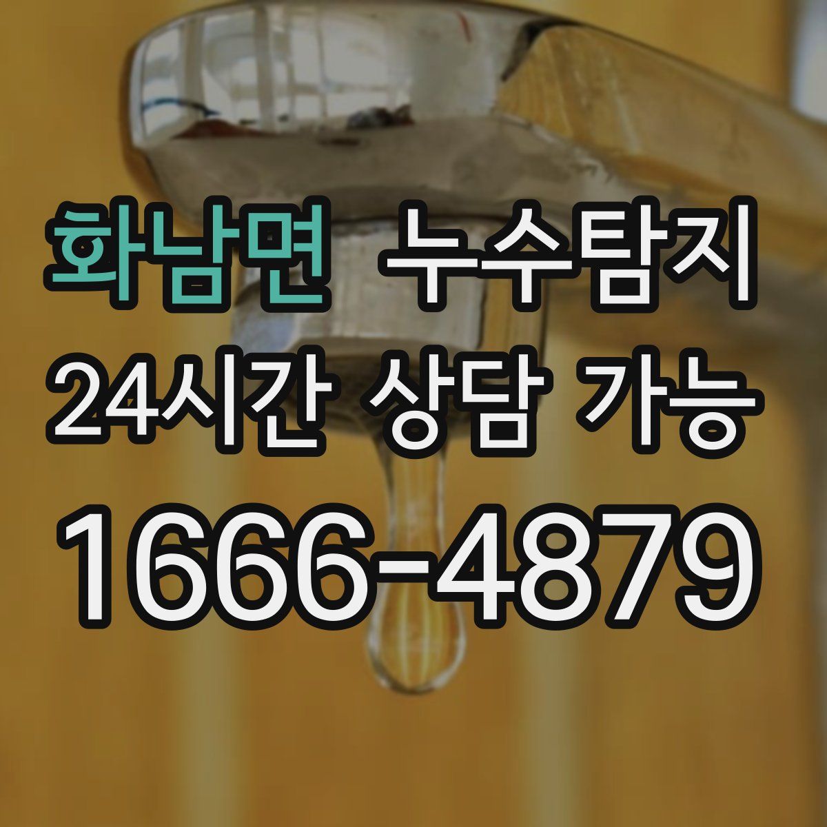 화남면 누수탐지