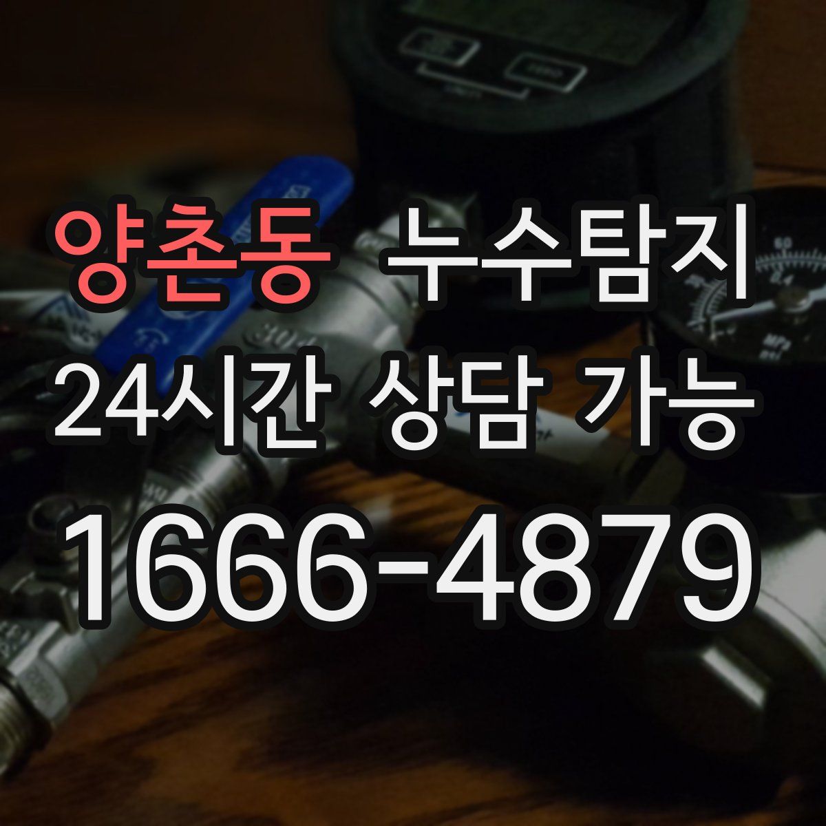 양촌동 누수탐지