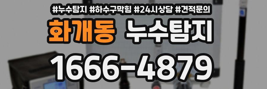 누수탐지