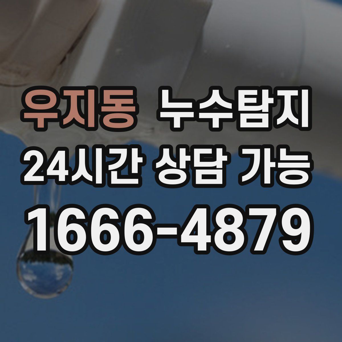우지동 누수탐지