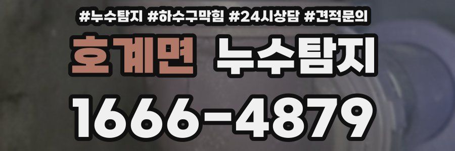 누수탐지