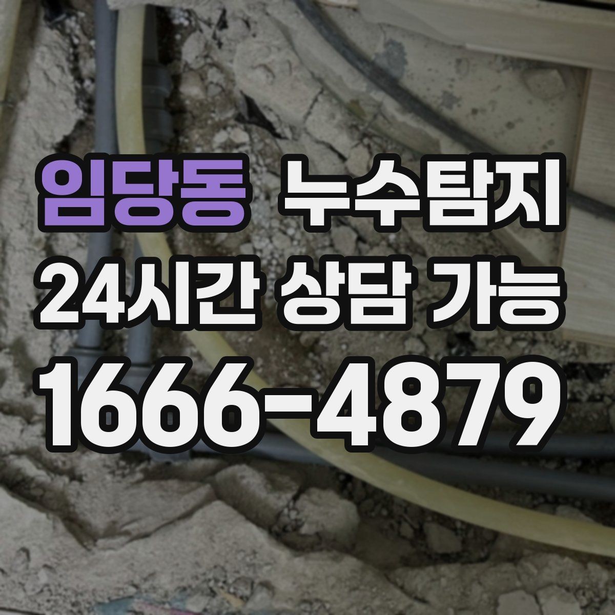 임당동 누수탐지 예약부터 복구까지 일정 관리