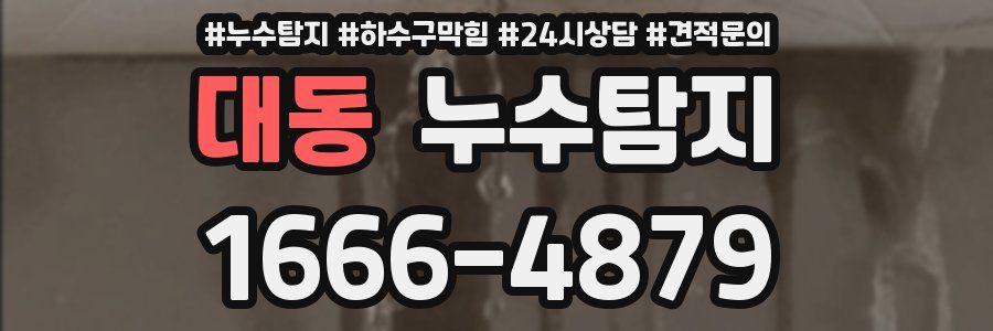 누수탐지