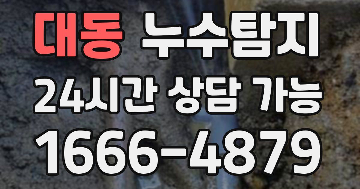 대동 누수
