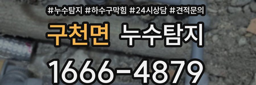 누수탐지