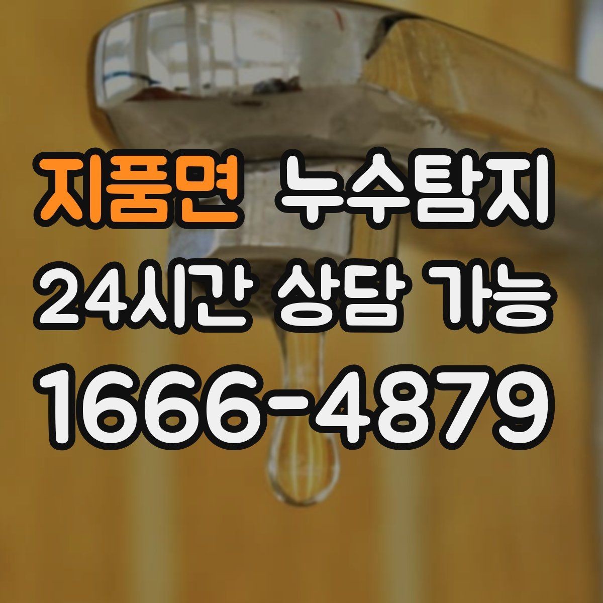 지품면 누수탐지 공용배관 의심 구간 찾은 날