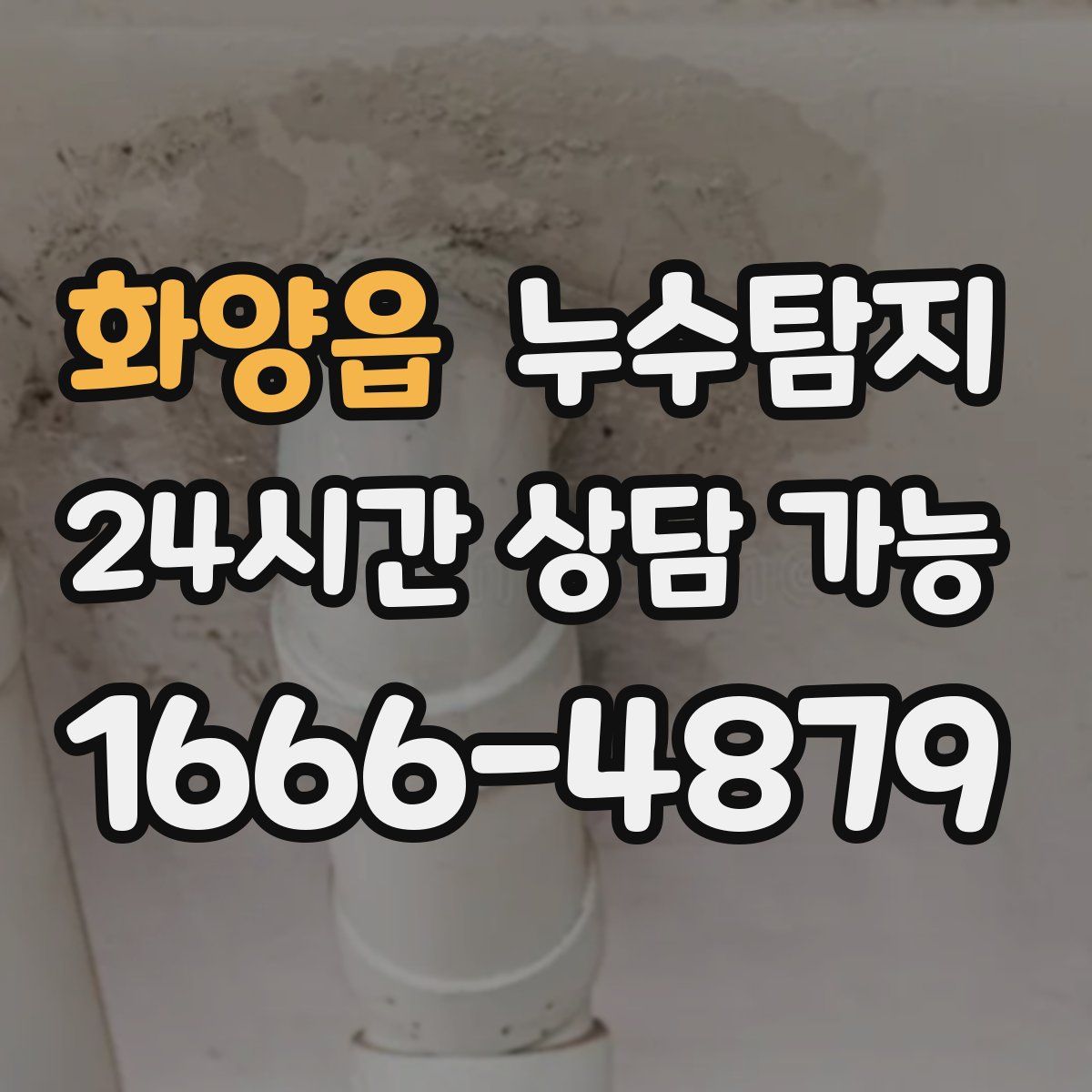 화양읍 누수탐지