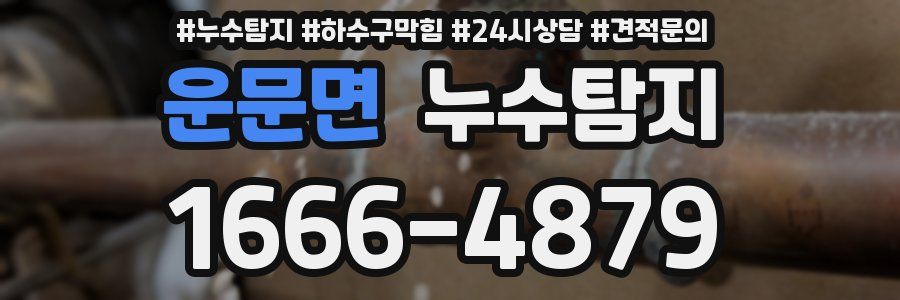 누수탐지