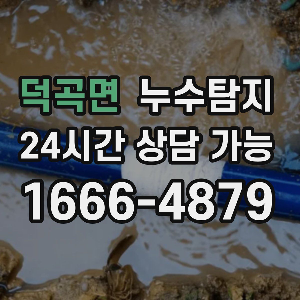 덕곡면 누수탐지