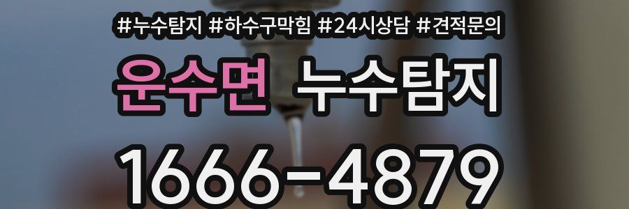 누수탐지