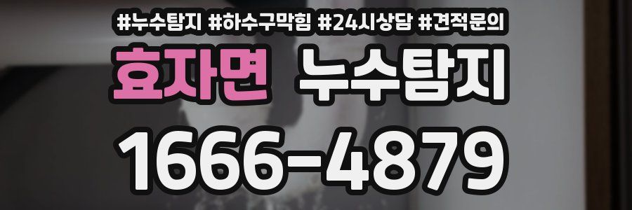 누수탐지