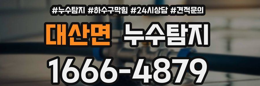 누수탐지