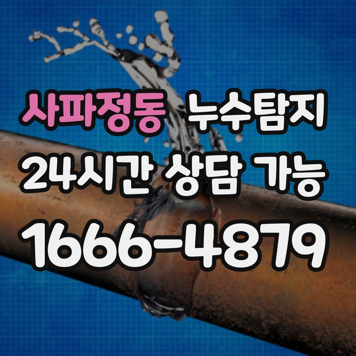 사파정동 누수탐지 열화상 청음 정밀 점검