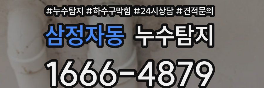 누수탐지