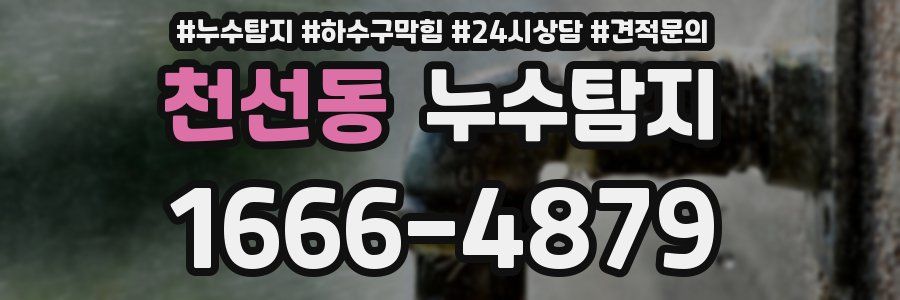 누수탐지