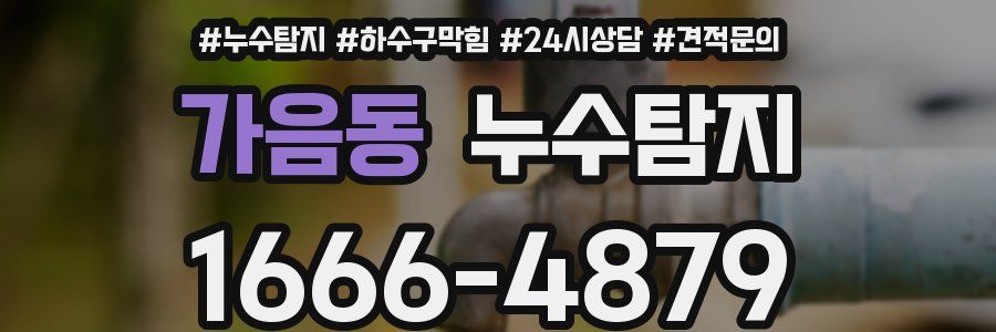 누수탐지