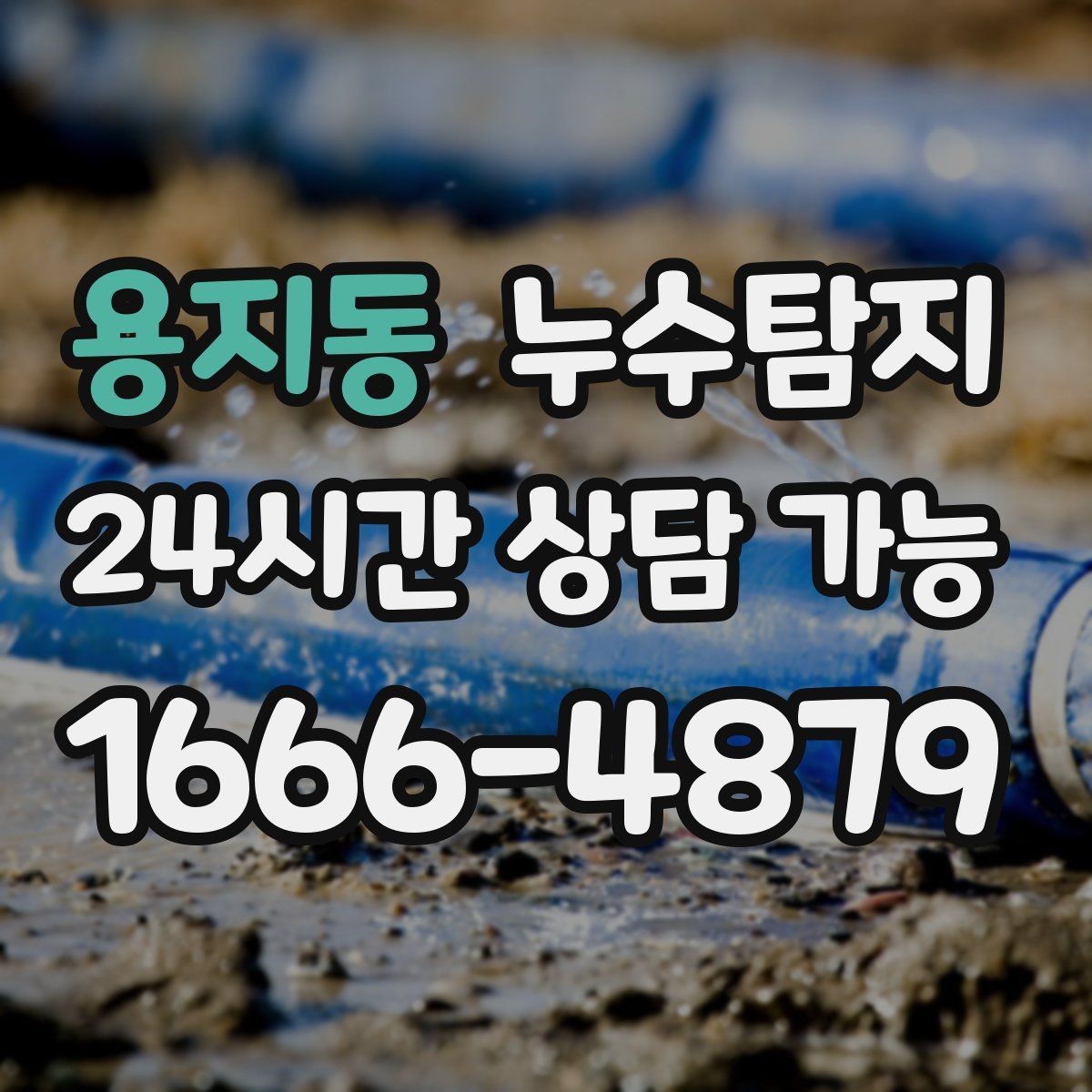 용지동 누수탐지 촬영 데이터로 확인한 변화