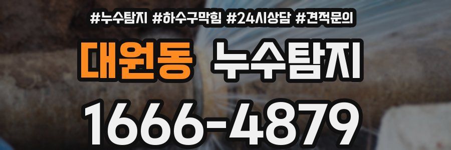 누수탐지