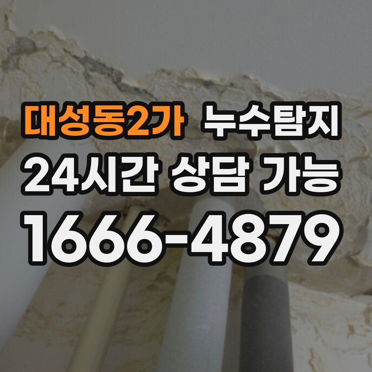 대성동2가 누수탐지