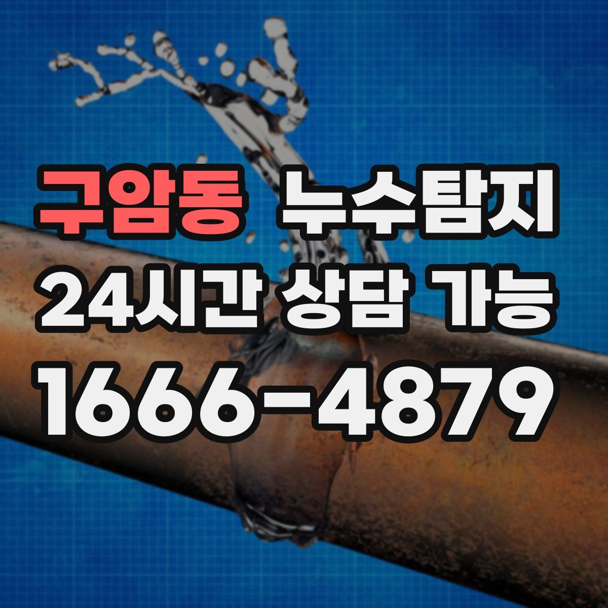구암동 누수탐지