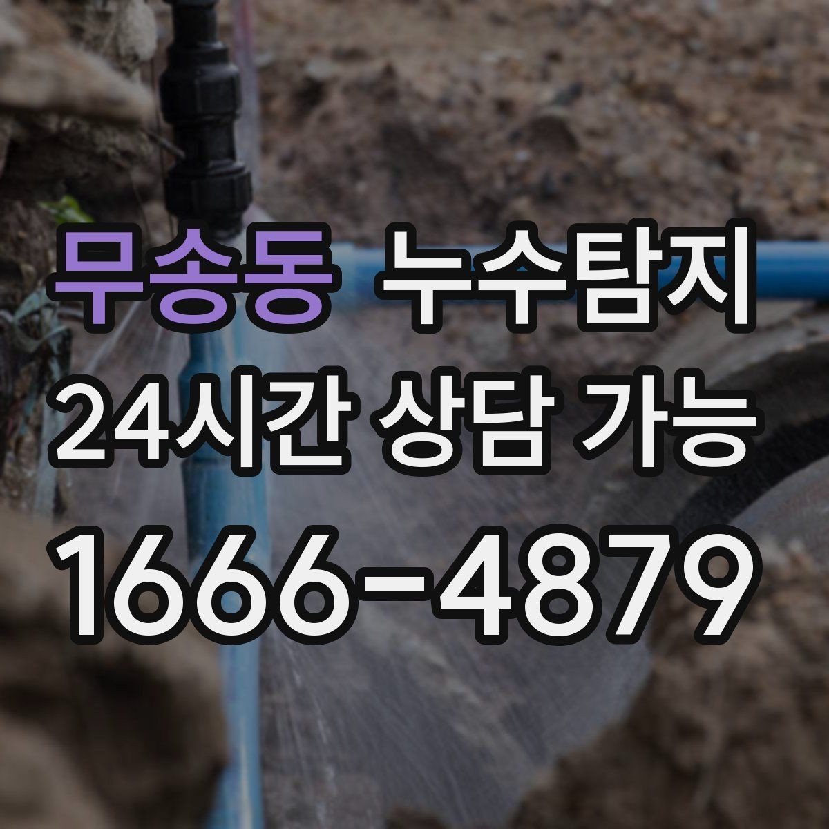 무송동 누수탐지 셀프 점검 후 전문가 호출 타이밍