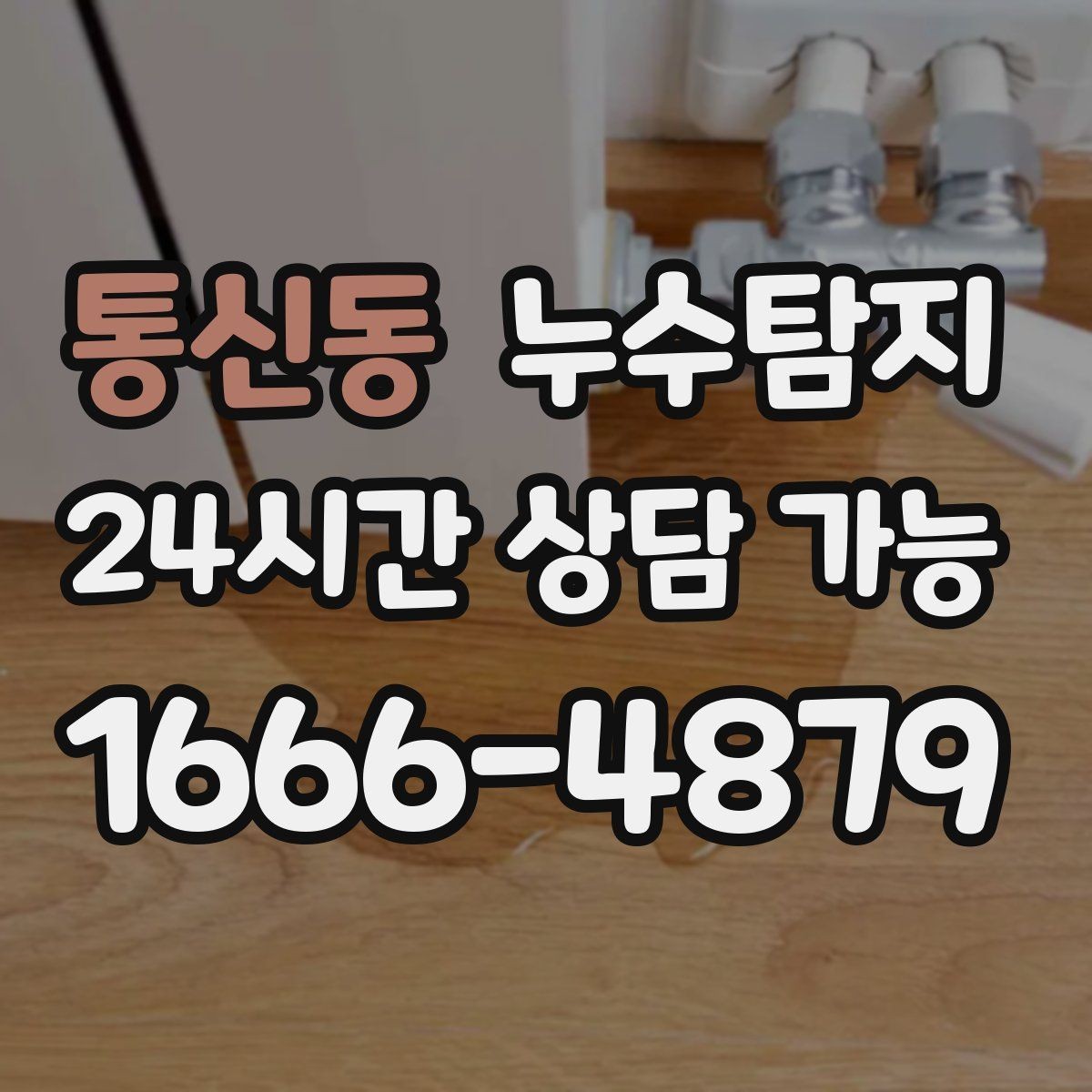 통신동 누수탐지 가구 뒤 곰팡이 원인 파헤치기