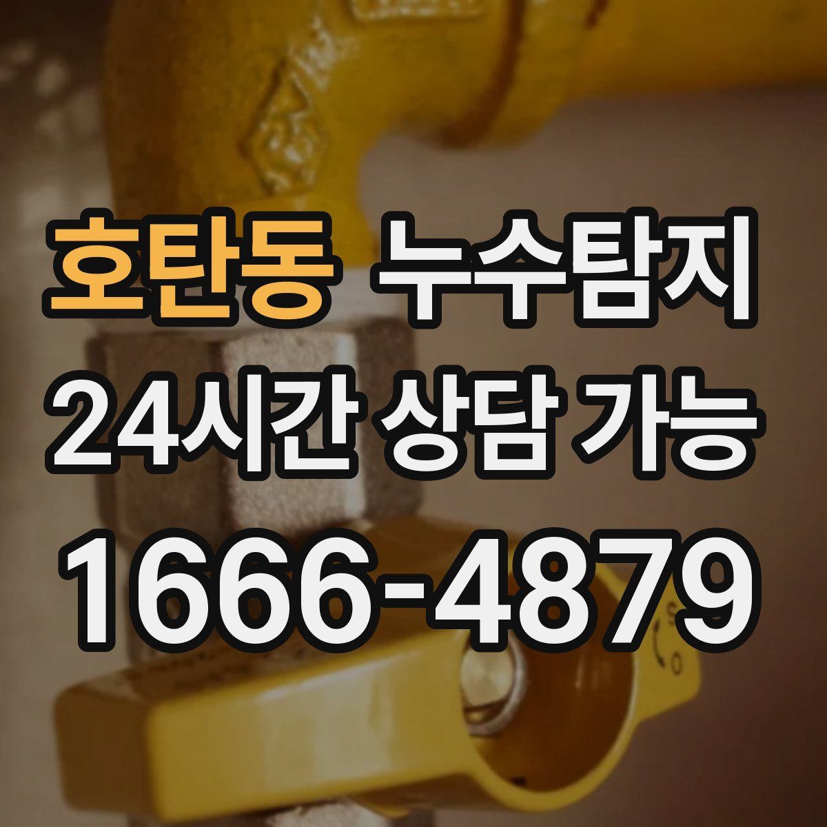 호탄동 누수탐지