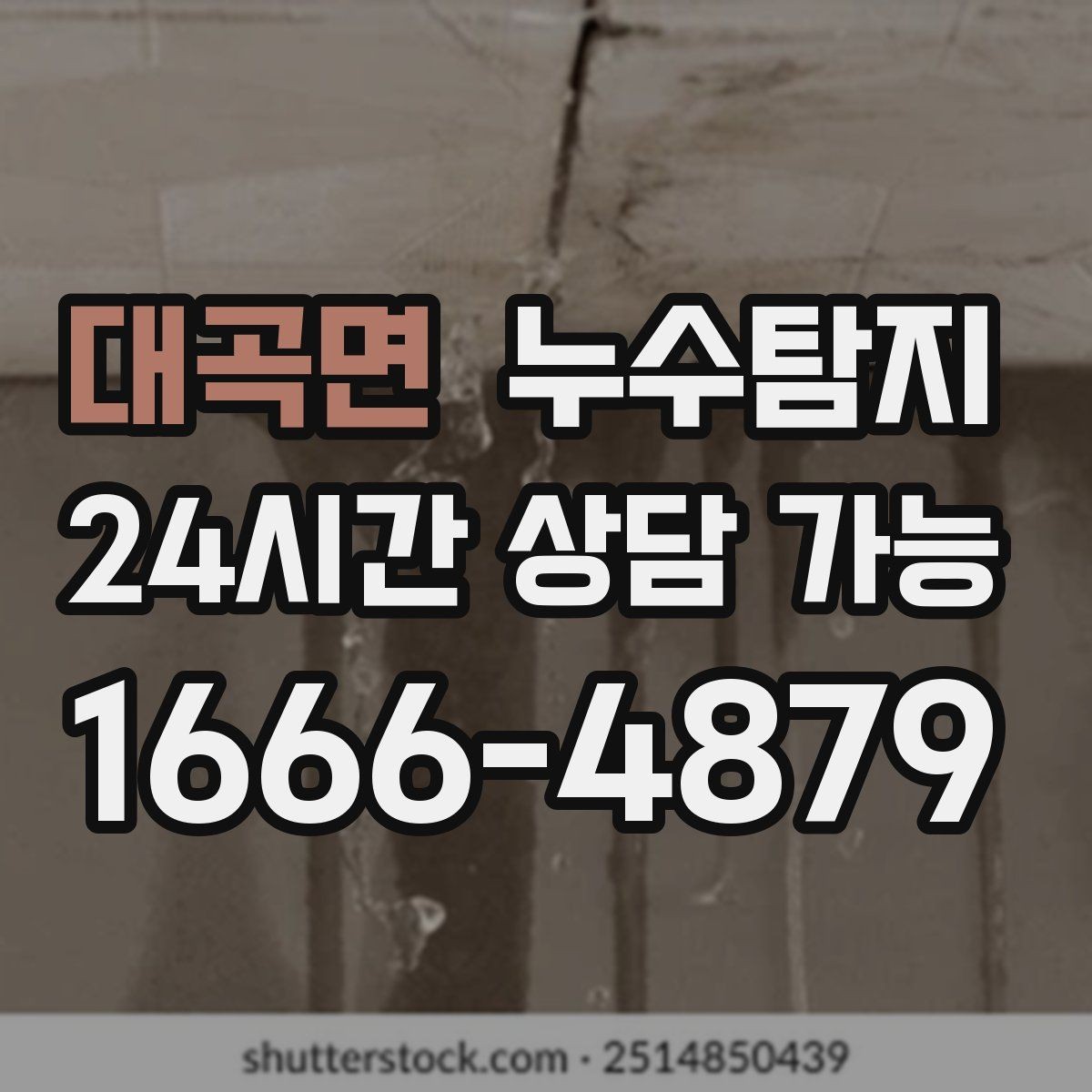 대곡면 누수탐지 슬래브 바닥 누수 확인