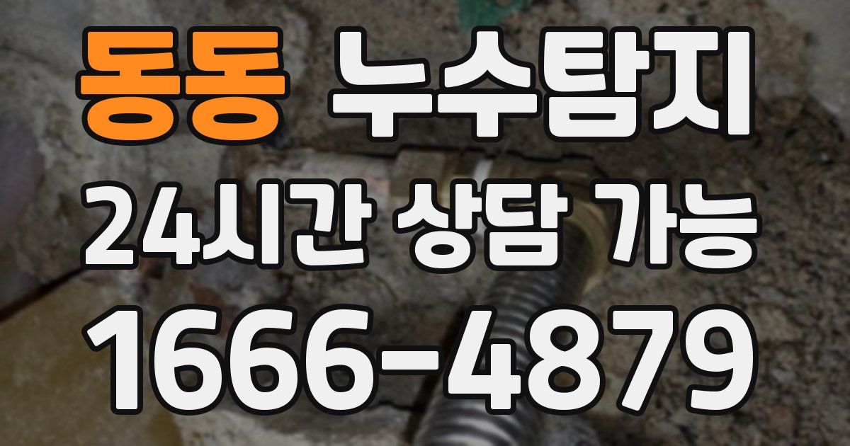 동동 누수