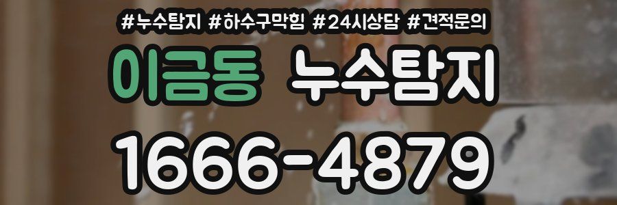 누수탐지