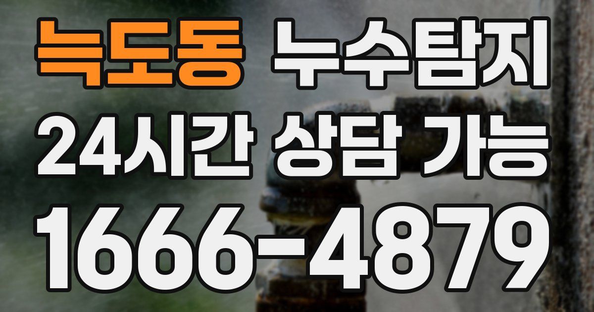 늑도동 누수