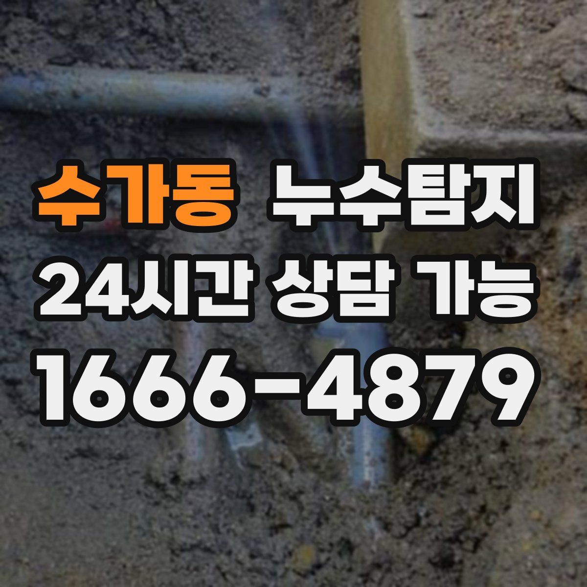 수가동 누수탐지