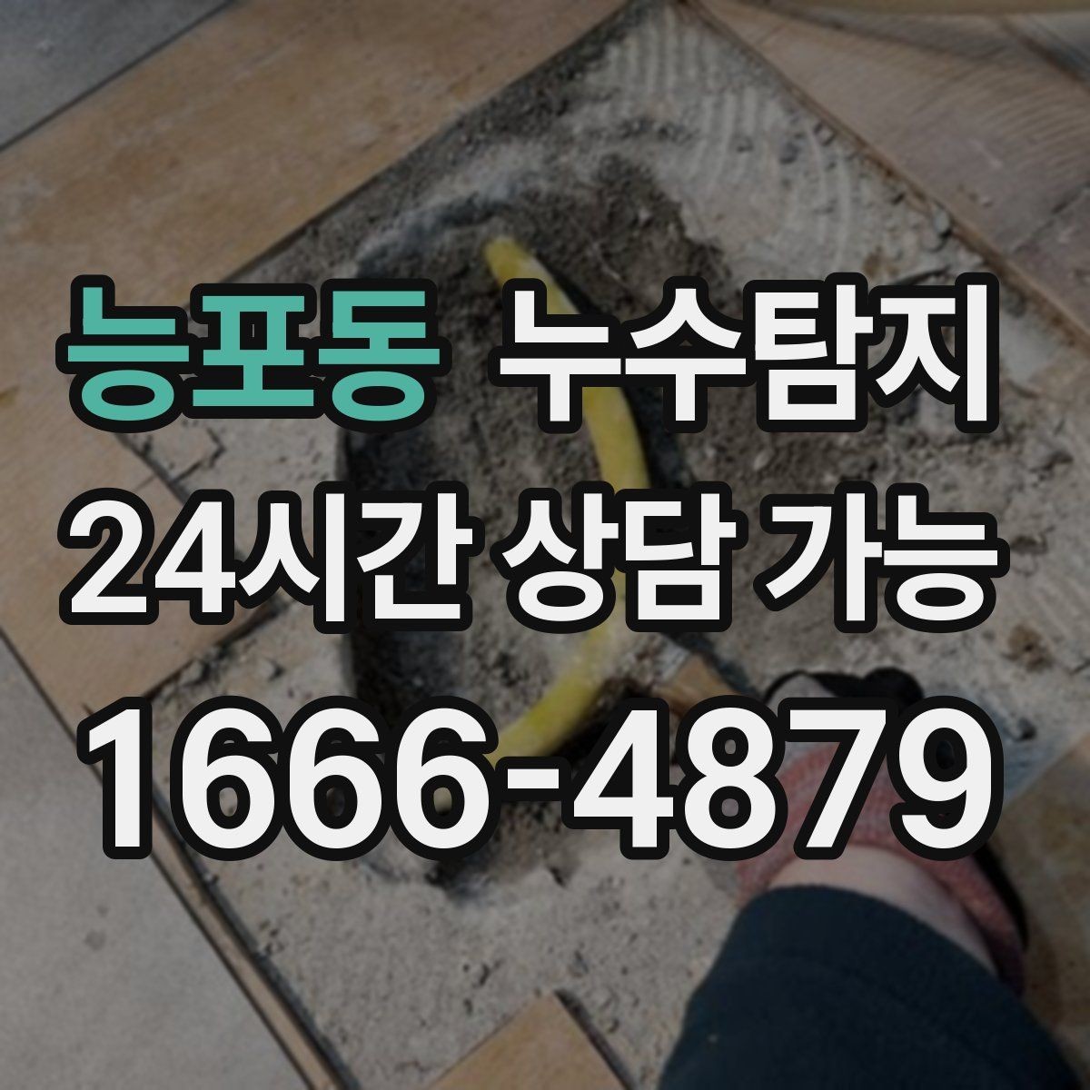 능포동 누수탐지 빠른 방문으로 막은 2차 피해