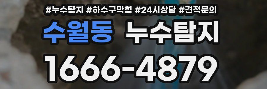 누수탐지